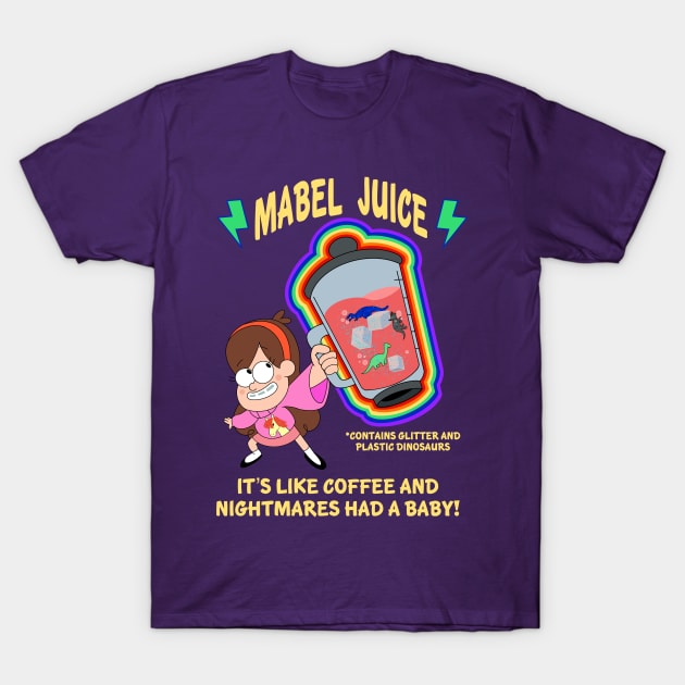 Mabel Juicing T-Shirt by seamustheskunk